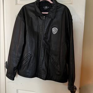 VTG Warner Bros. Studio Leather Jacket